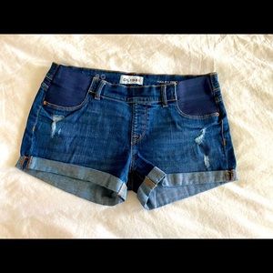 Maternity Denim Shorts